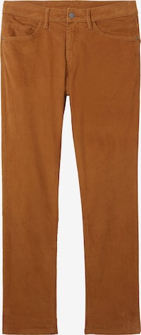 TOM TAILOR Regular Broek 'Josh' in Bruin: voorkant