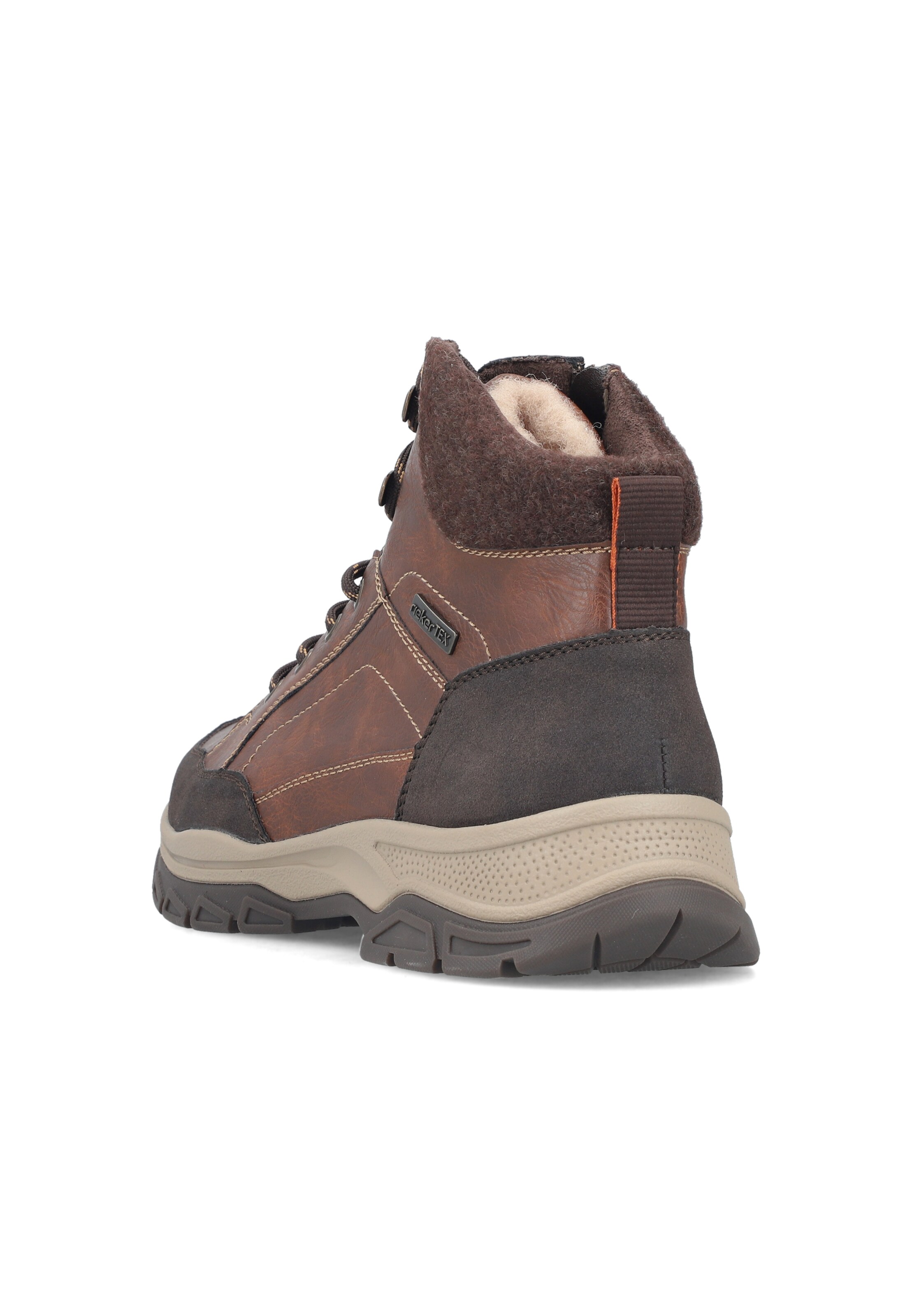Chaussure à lacets Rieker en marron