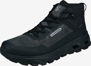 SALAMANDER Platform trainers in Black: front