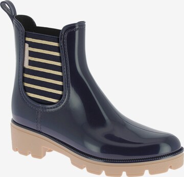 Ankle boots 'Noura-Stiefeletten zum Hineinschlüpfen von M. Berlarbi' di Les Tropéziennes in blu: frontale