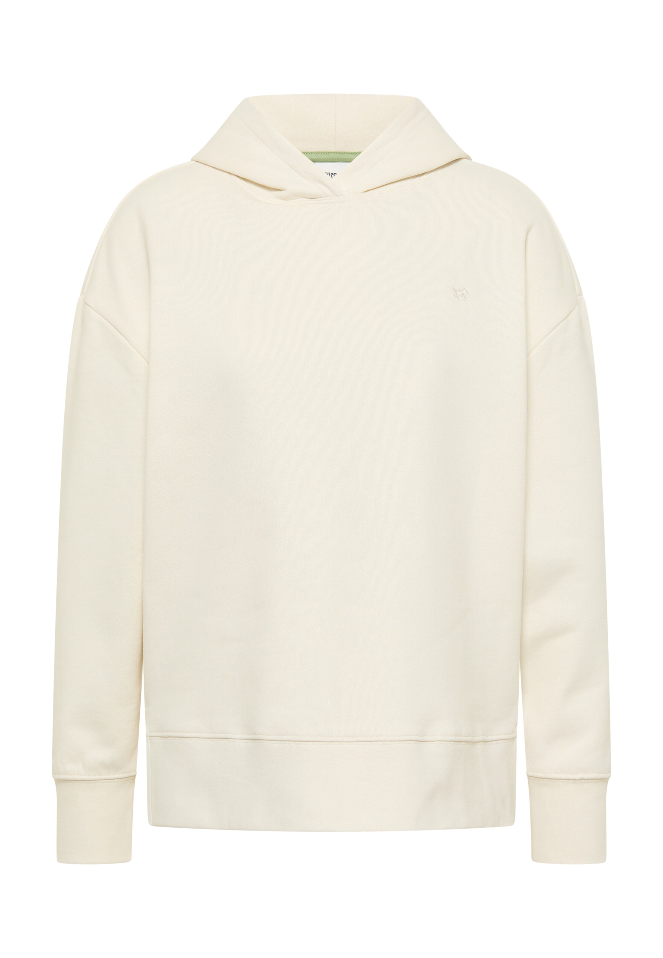 MUSTANG Sweatshirt in Weiß: Vorderseite
