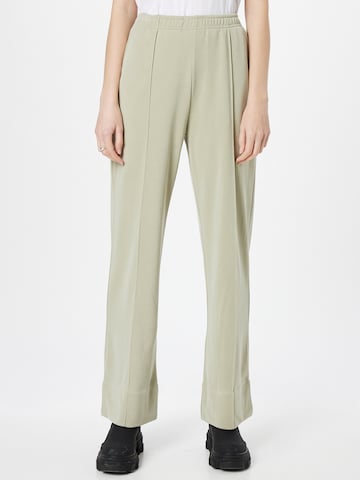 JcSophie Zvonové kalhoty Kalhoty s puky 'Lovely' – zelená: přední strana