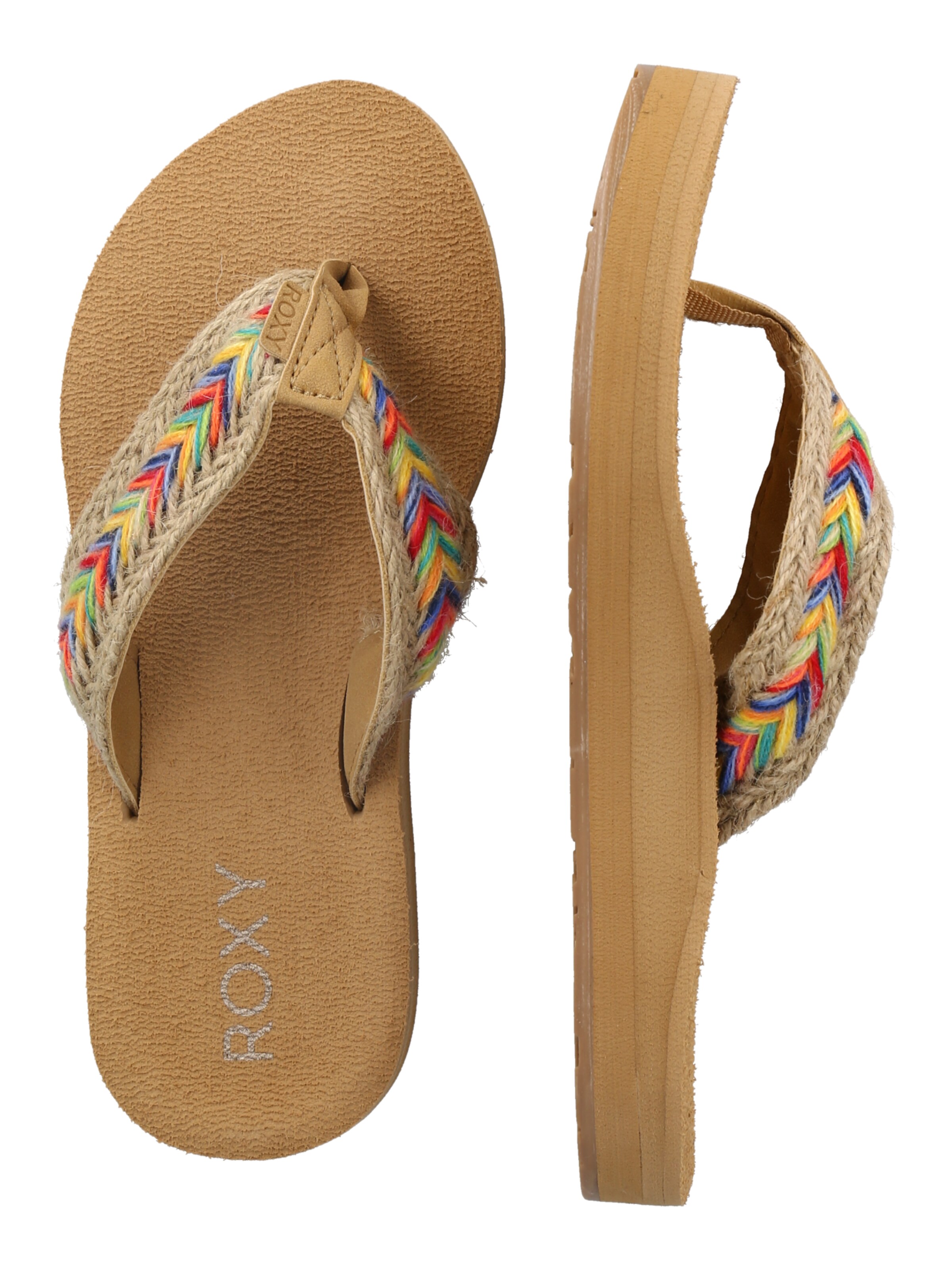 Frauen Sportarten ROXY Zehentrenner 'ROSARITO' in Beige - AR15722 Frauen Sportarten ROXY Zehentrenner 'ROSARITO' in Beige - AR15722