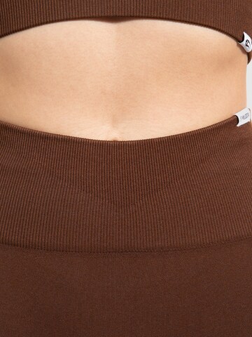 Smilodox Skinny Leggings 'Amaze Pro' in Brown