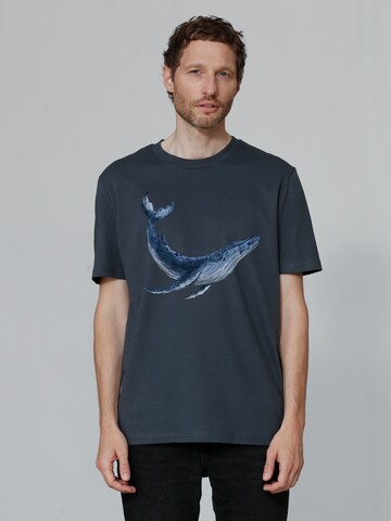 Watapparel Shirt ' Wal ' in Grey: front
