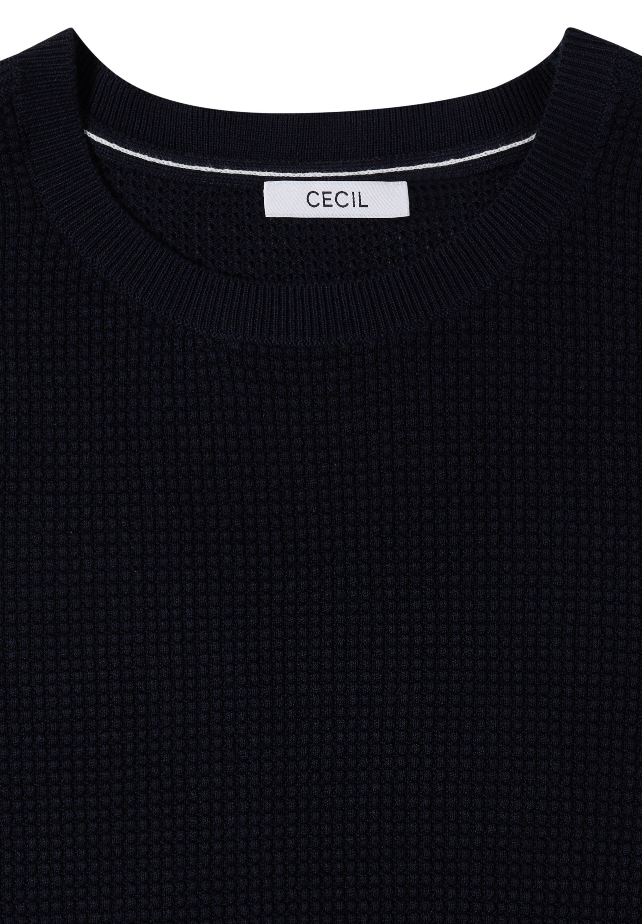 CECIL Pullover in Blau