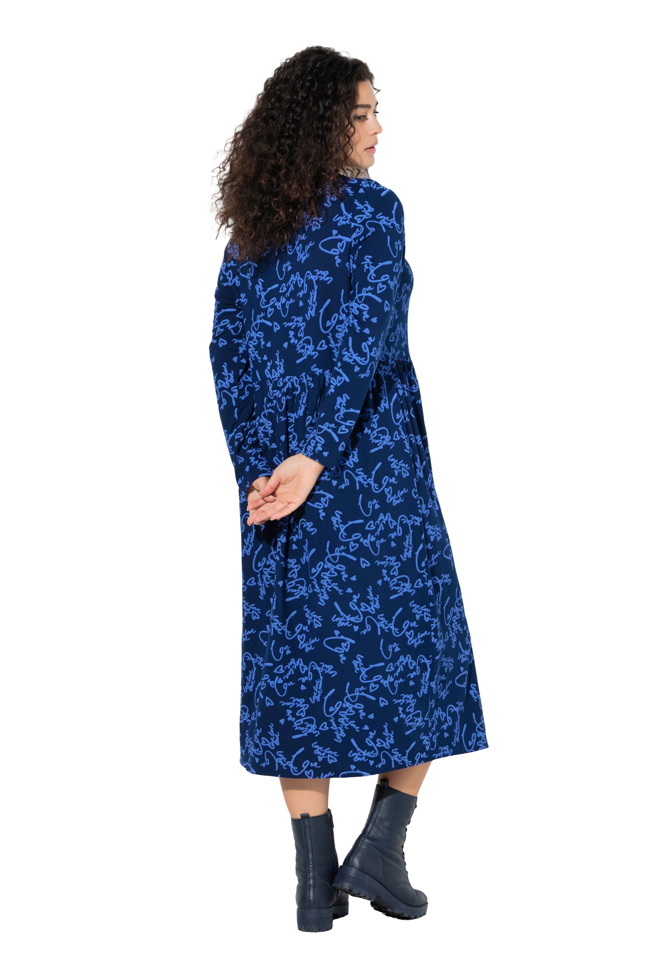 Ulla Popken Dress in Blue