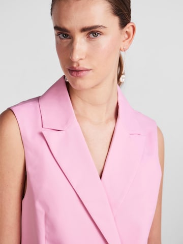 Gilet de costume 'Tally' PIECES en rose