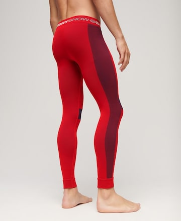 Superdry Lange onderbroek in Rood