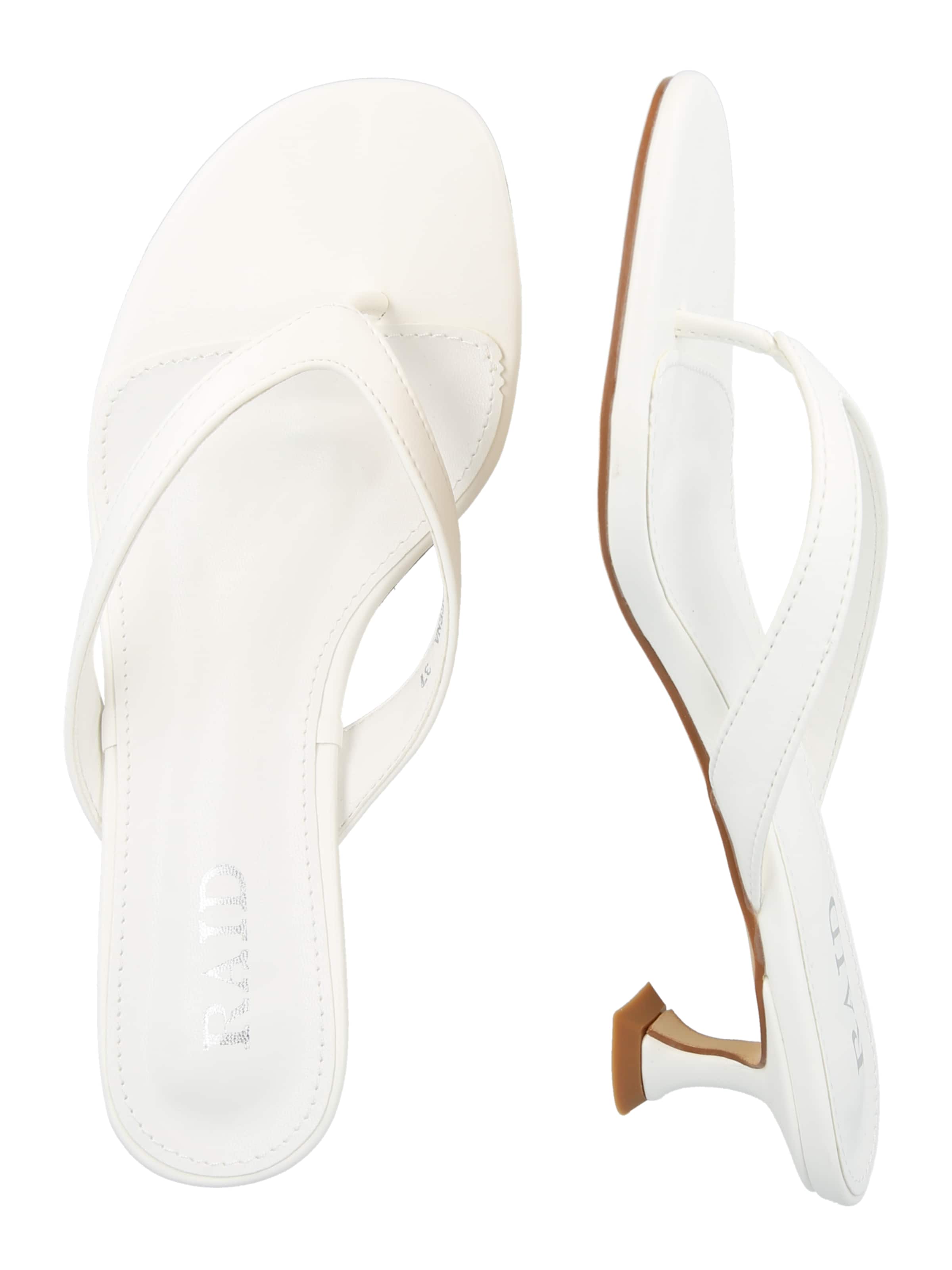 Flip-flops 'ADEENA' de la Raid pe alb