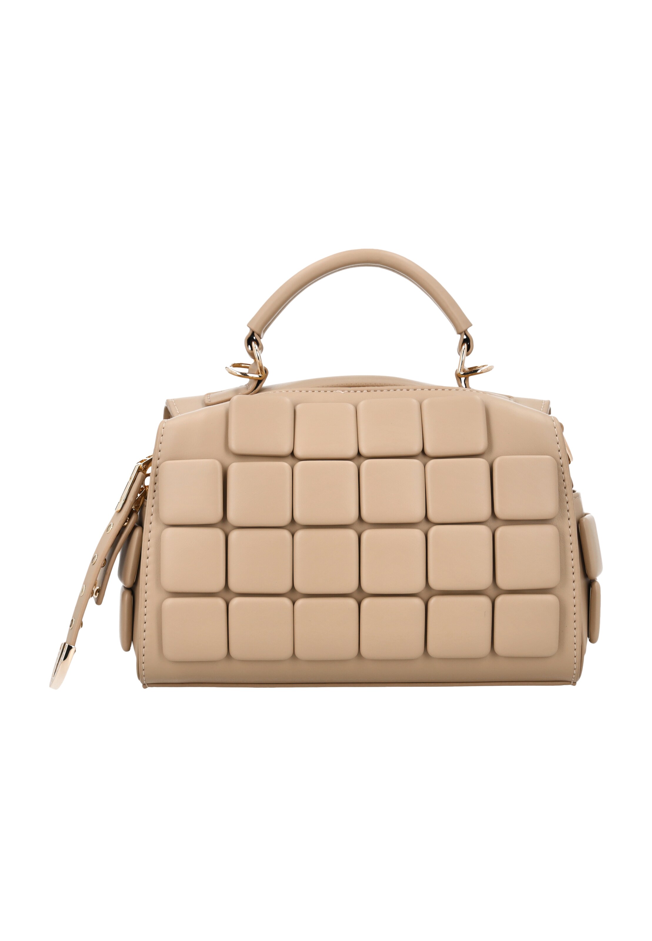faina - Bolso de mano en beige: frente