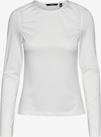 T-shirt 'LAURA' VERO MODA en blanc : devant