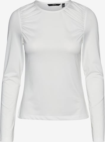 VERO MODA Shirt 'LAURA' in Weiß: predná strana