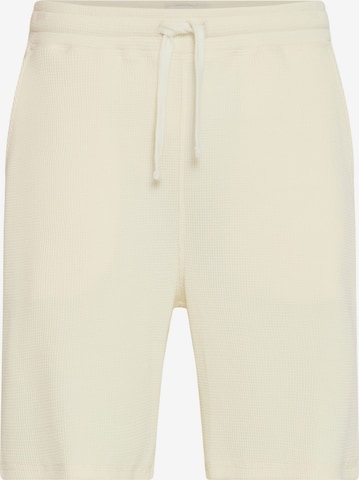 Casual Friday Regular Broek ' CFULF0210 ' in Wit: voorkant