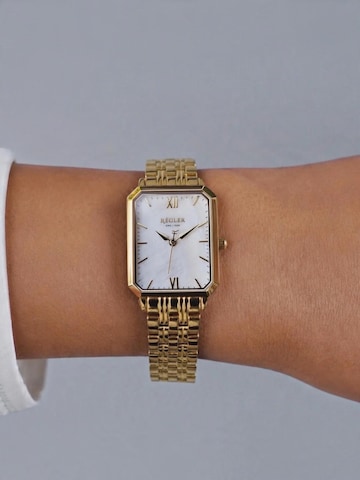 Régler Analoguhr 'Élégance Pearl Edition Gold - Pearl White'‌‌‌ in Gold