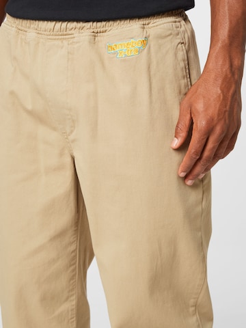 HOMEBOY Loose fit Trousers in Beige