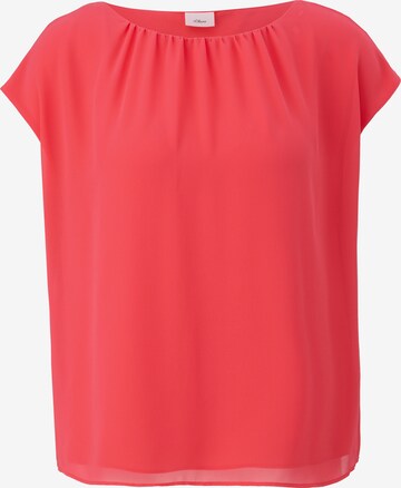 s.Oliver BLACK LABEL Blouse in Pink: front