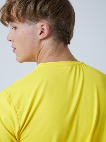 SPORTKIND Performance shirt 'Rundhals' in Yellow