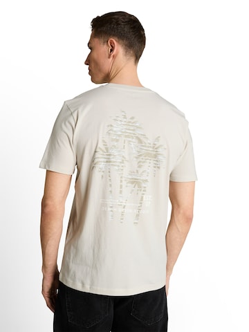 Tricou de la TOM TAILOR DENIM pe gri: față