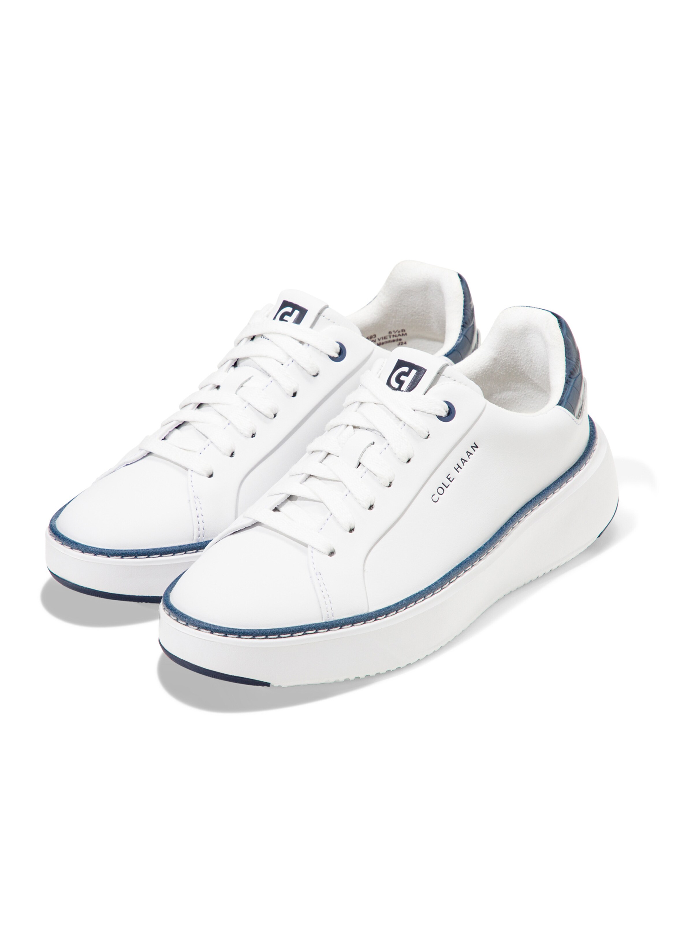 Cole Haan Platform trainers 'Grandpro Topsin' in White: front