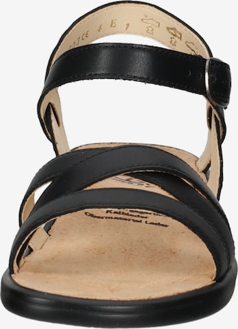 Ganter Sandalen met riem in Zwart