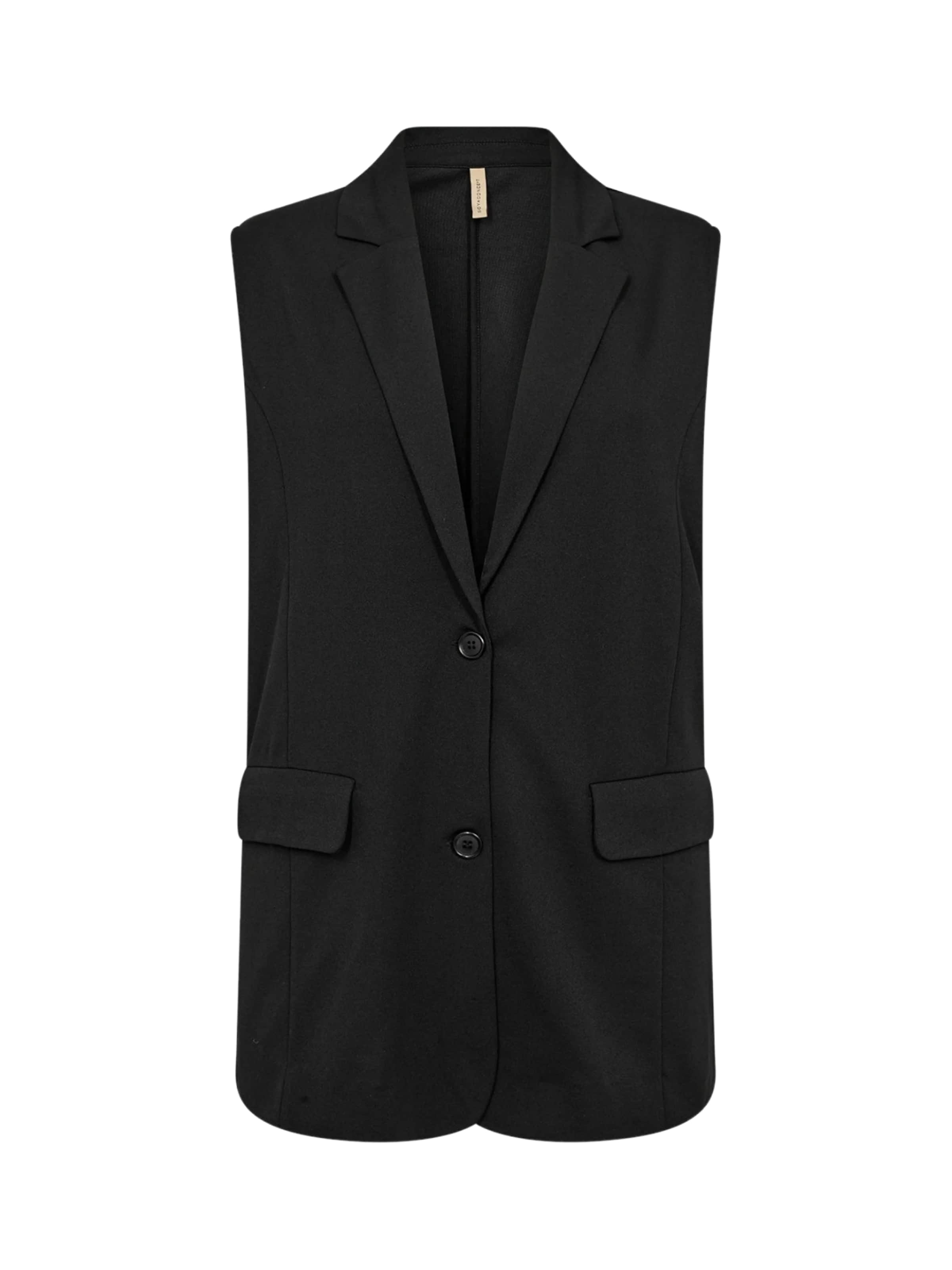 Soyaconcept Vest 'SIHAM' in schwarz, Produktansicht