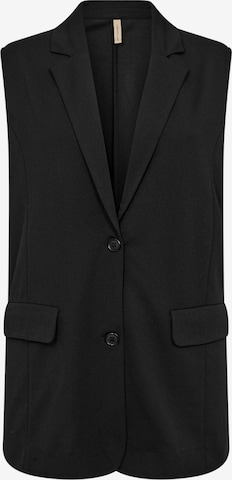 Soyaconcept Bodywarmer 'SIHAM' in Zwart: voorkant