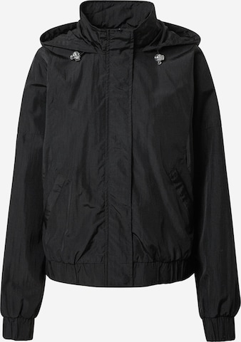 Urban Classics Between-Season Jacket in Black: front