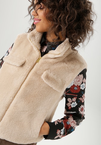 Aniston CASUAL Vest in Beige