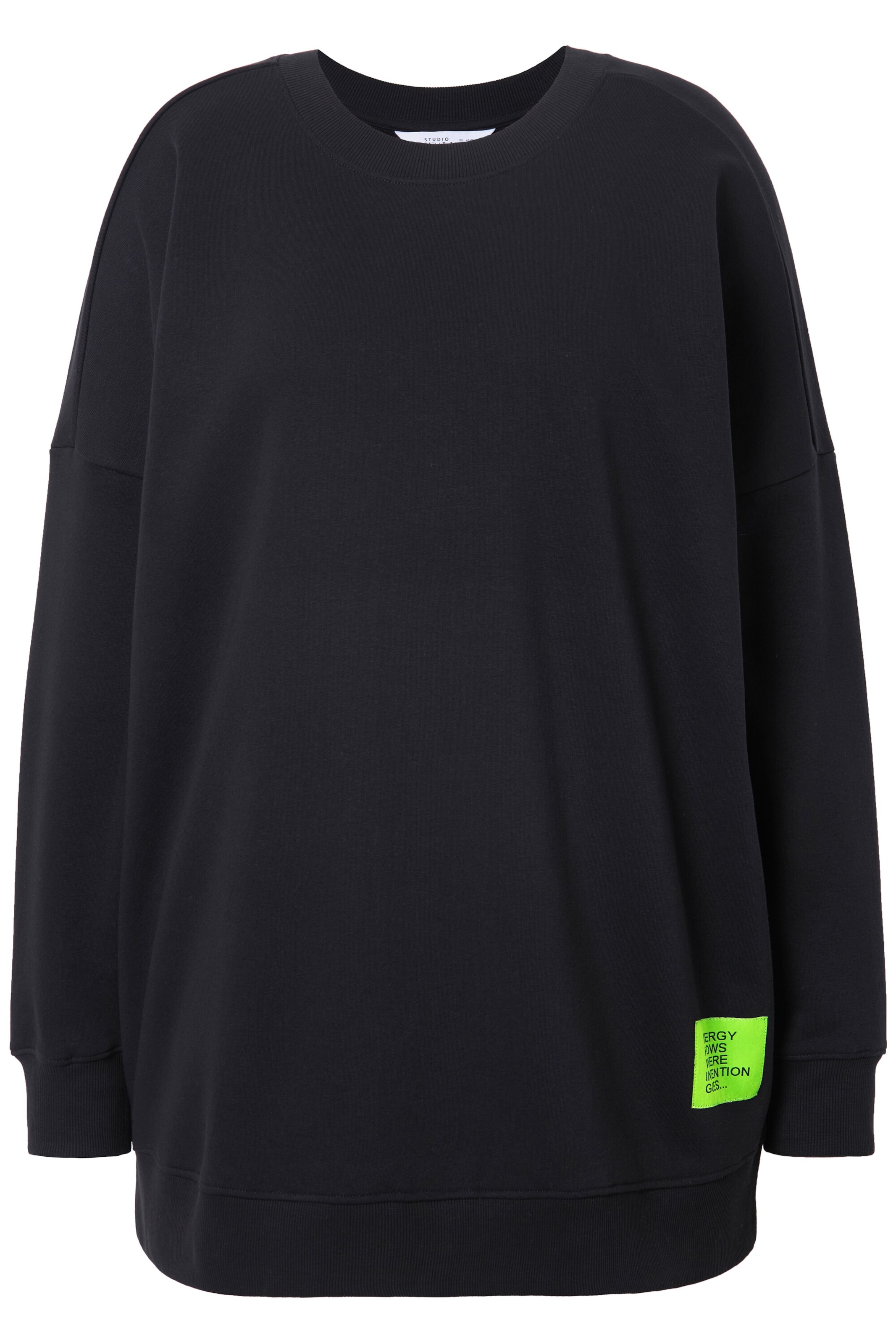 Sweat-shirt Studio Untold en noir : devant