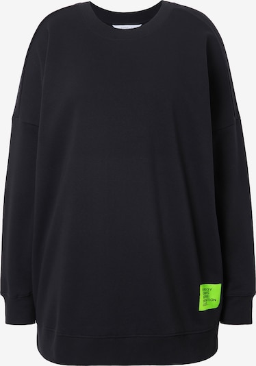 Studio Untold Sweatshirt in M-L in grün / schwarz, Produktansicht