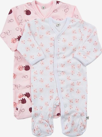 Pippi Schlafanzug in Pink: front
