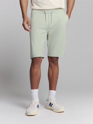 Regular Pantalon No Excess en vert : devant