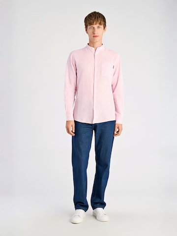 Lindbergh Regular fit Overhemd in Roze