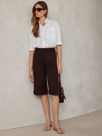 Wide Leg Pantalon 'Smart' Next en marron