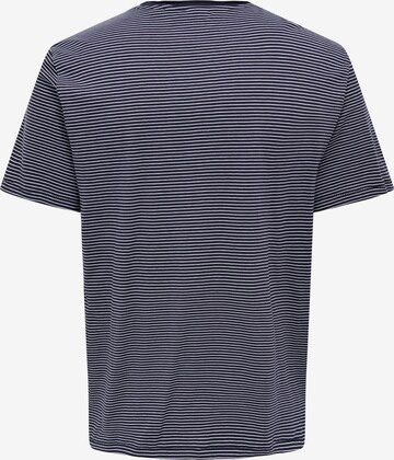 Only & Sons - Camisa 'Bale' em azul