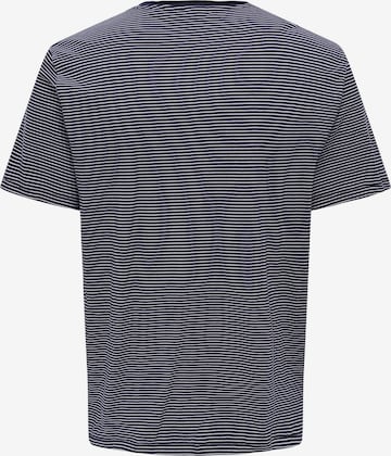 T-Shirt 'Bale' Only & Sons en bleu