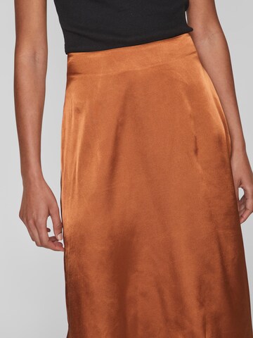 VILA Skirt 'SHIMA' in Brown