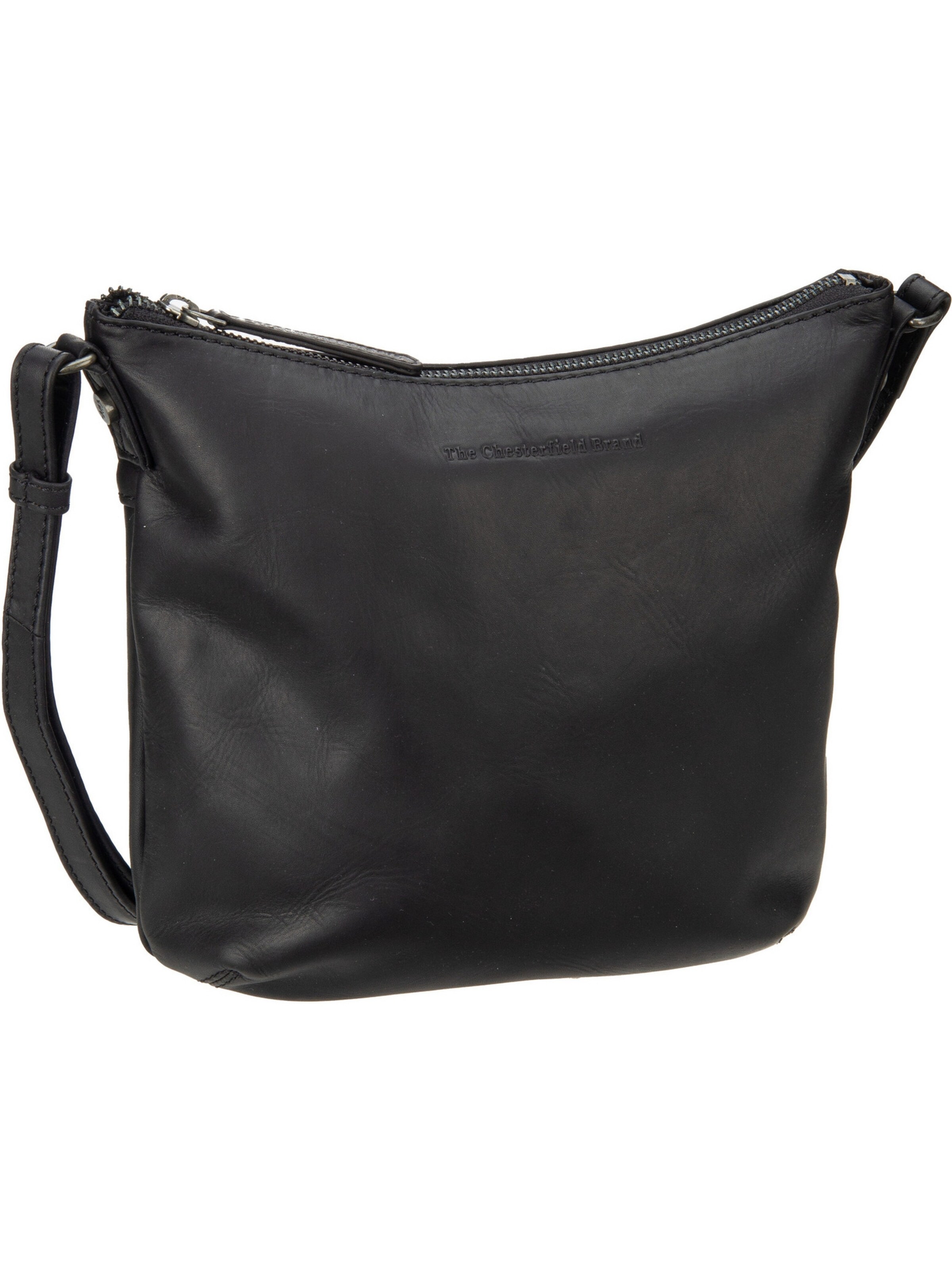 The Chesterfield Brand Schoudertas 'Redding' in Zwart: voorkant