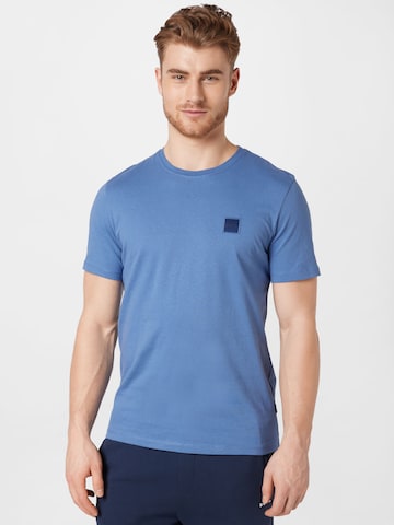 T-Shirt 'Tales 1' BOSS Orange en bleu : devant