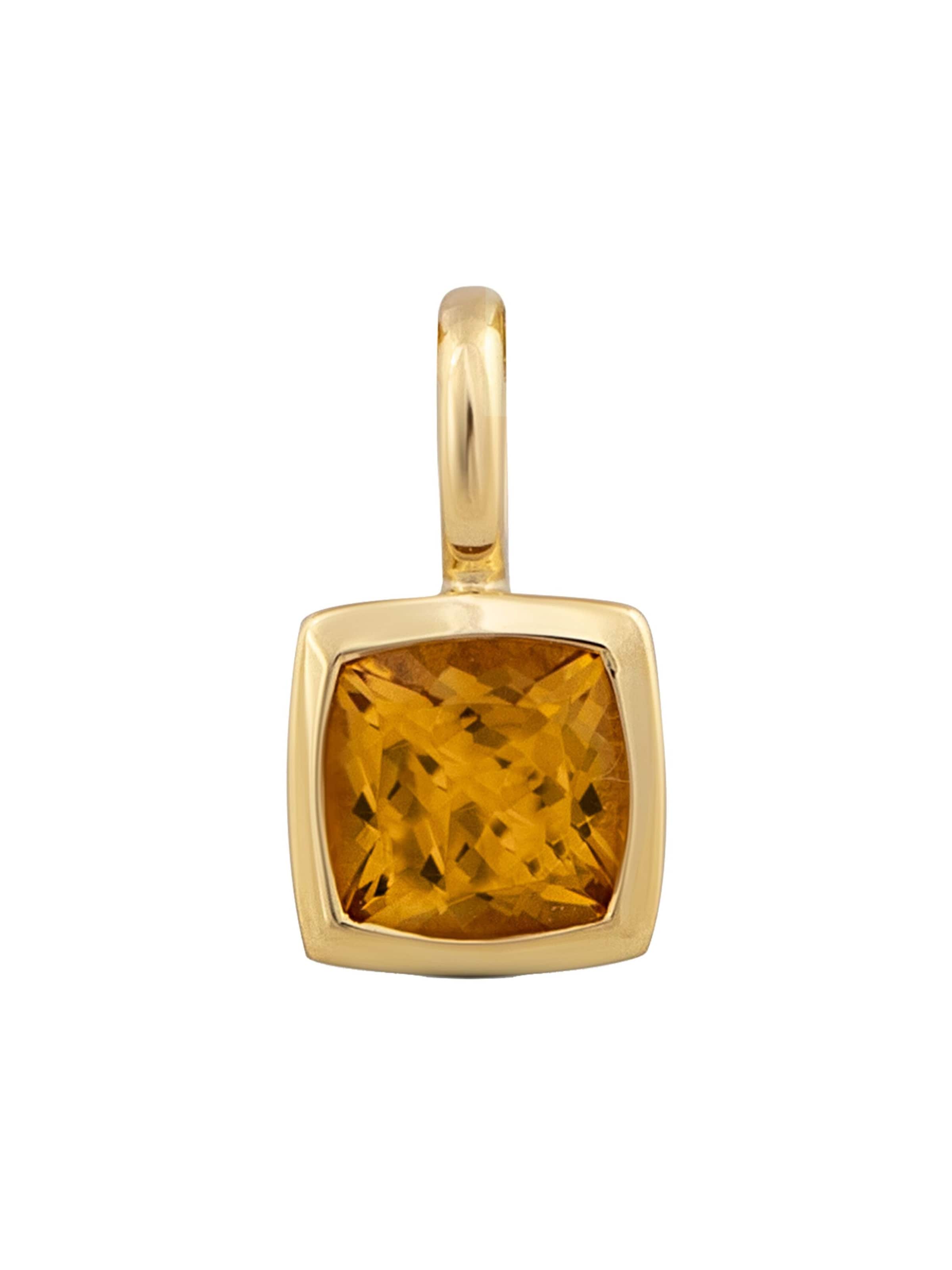 Orolino Pendant in Yellow: front