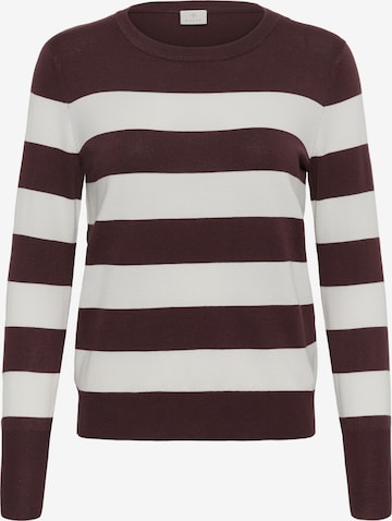 Pull-over 'KALizza' Kaffe en marron : devant