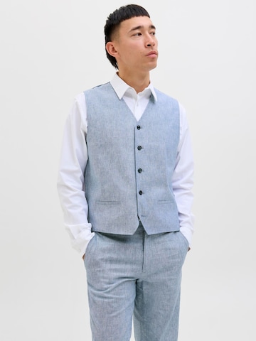 Gilet de costume JACK & JONES en bleu : devant