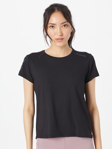 Hummel Performance Shirt 'Taylor' in Black: front