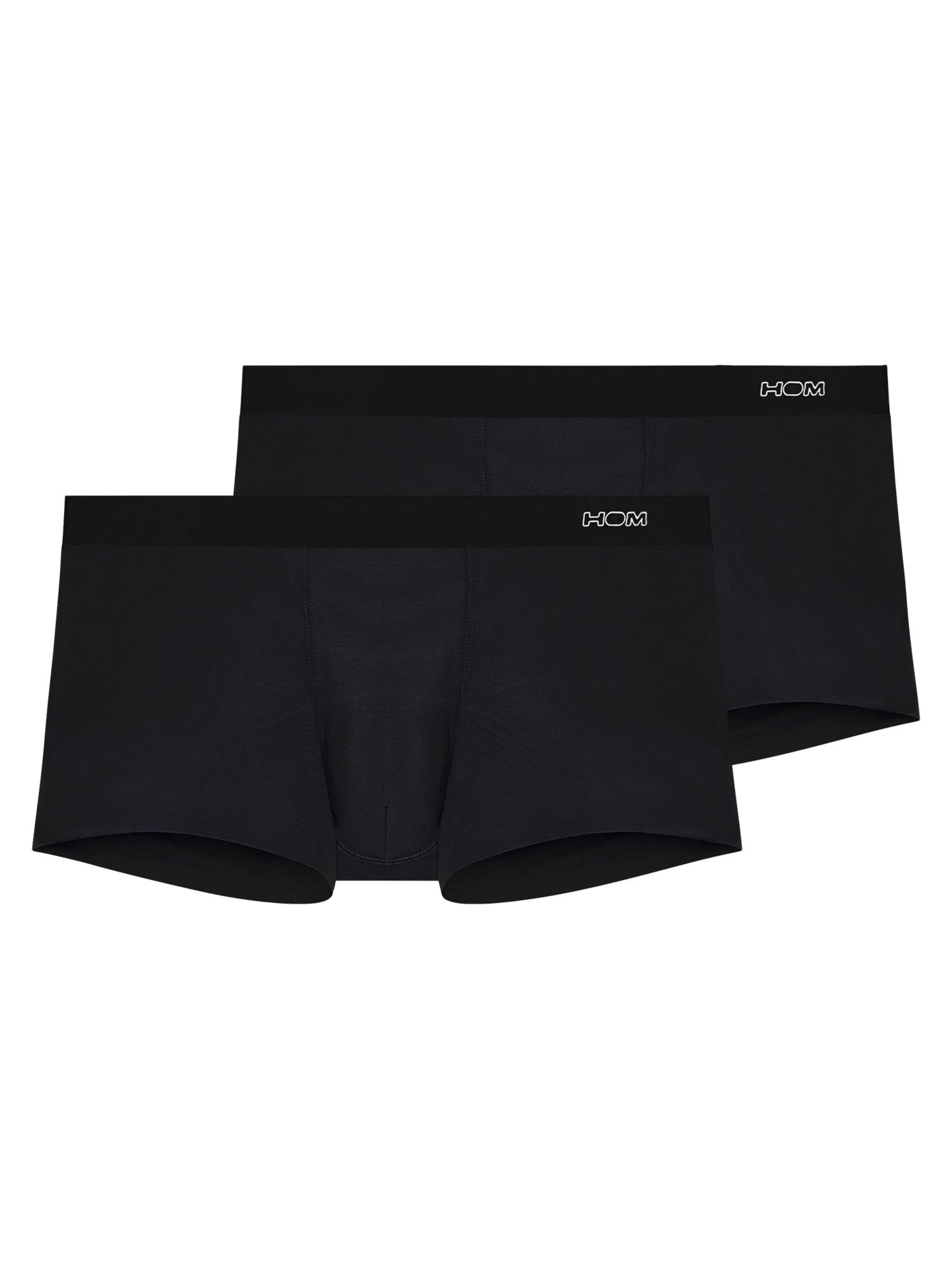 HOM Boxershorts 'Modal clean cut'‌‌‌‌ in S in schwarz, Produktansicht
