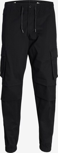 Pantaloni cu buzunare 'Kane Noah' JACK & JONES pe negru / alb murdar, Vizualizare produs