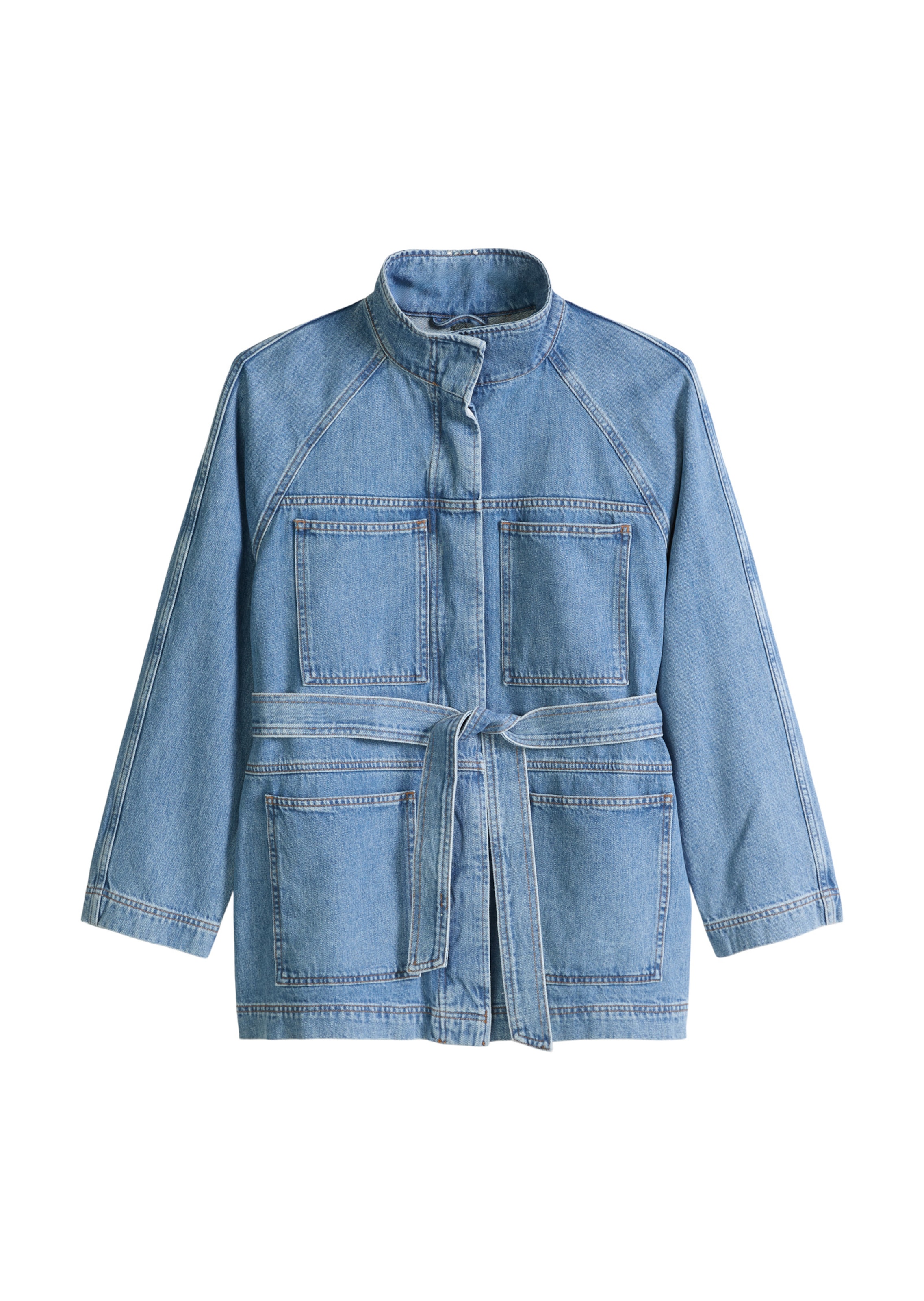 Marc O'Polo DENIM Between-season jacket in Blue: front