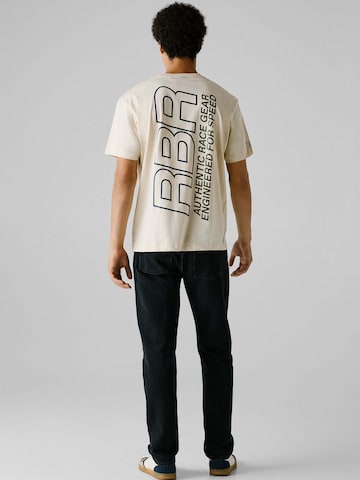 T-Shirt Red Bull Racing x Pepe Jeans en blanc : devant