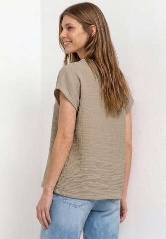 STREET ONE Bluse in Beige