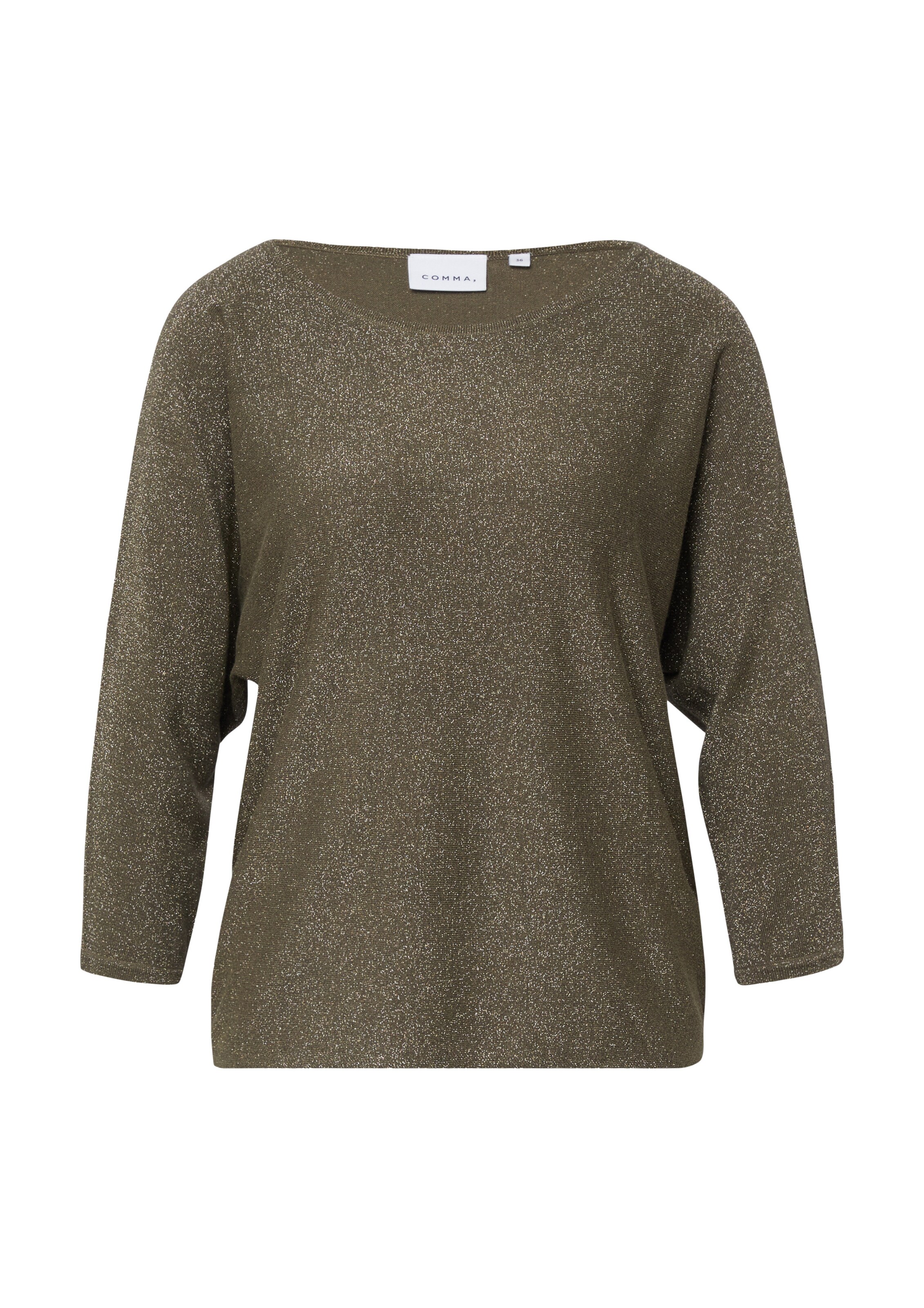 Pull-over COMMA en vert : devant